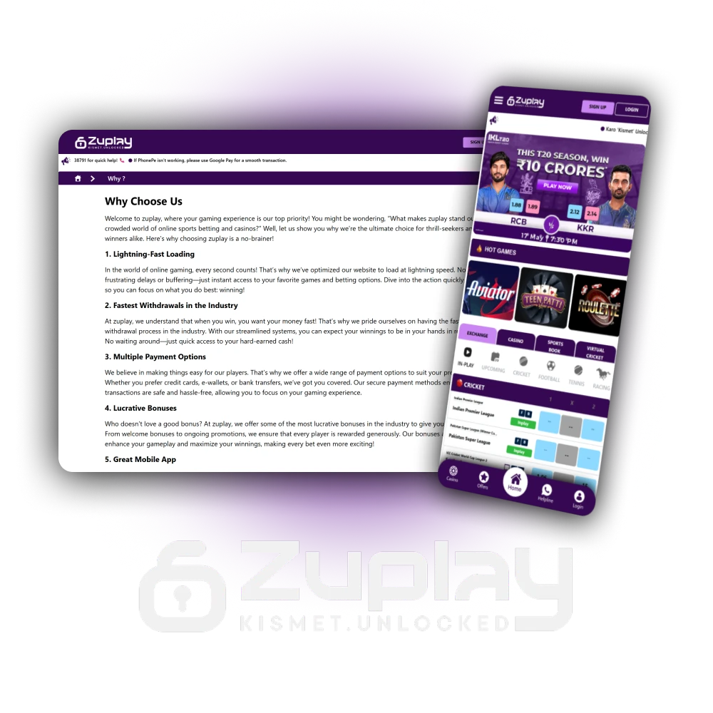 Learn more about the official Zuplay casino and its mission.