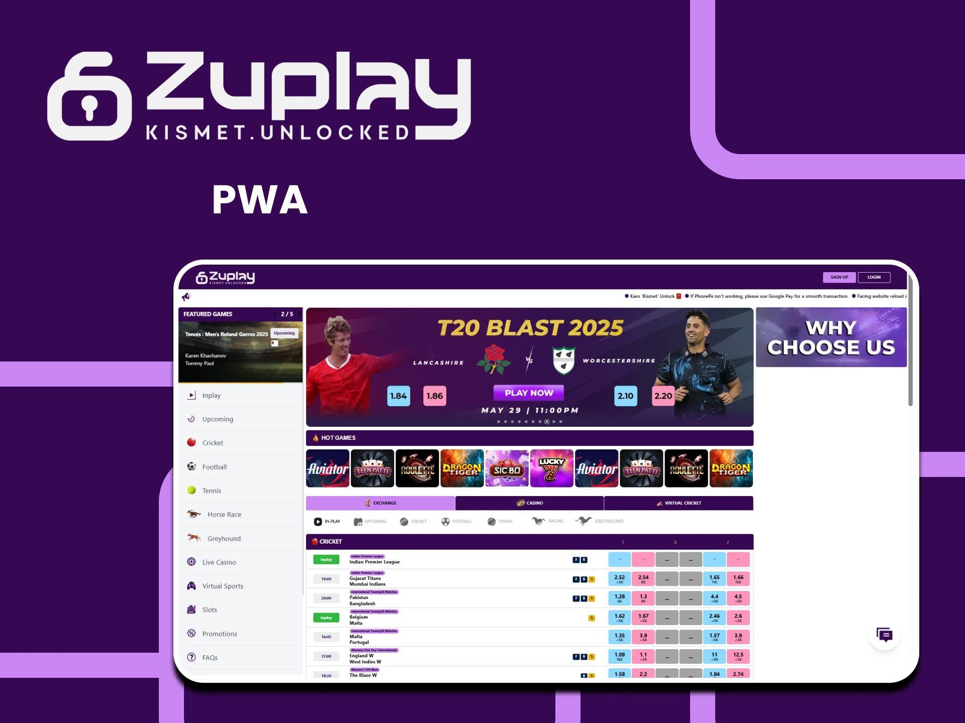 Use Zuplay on PC.