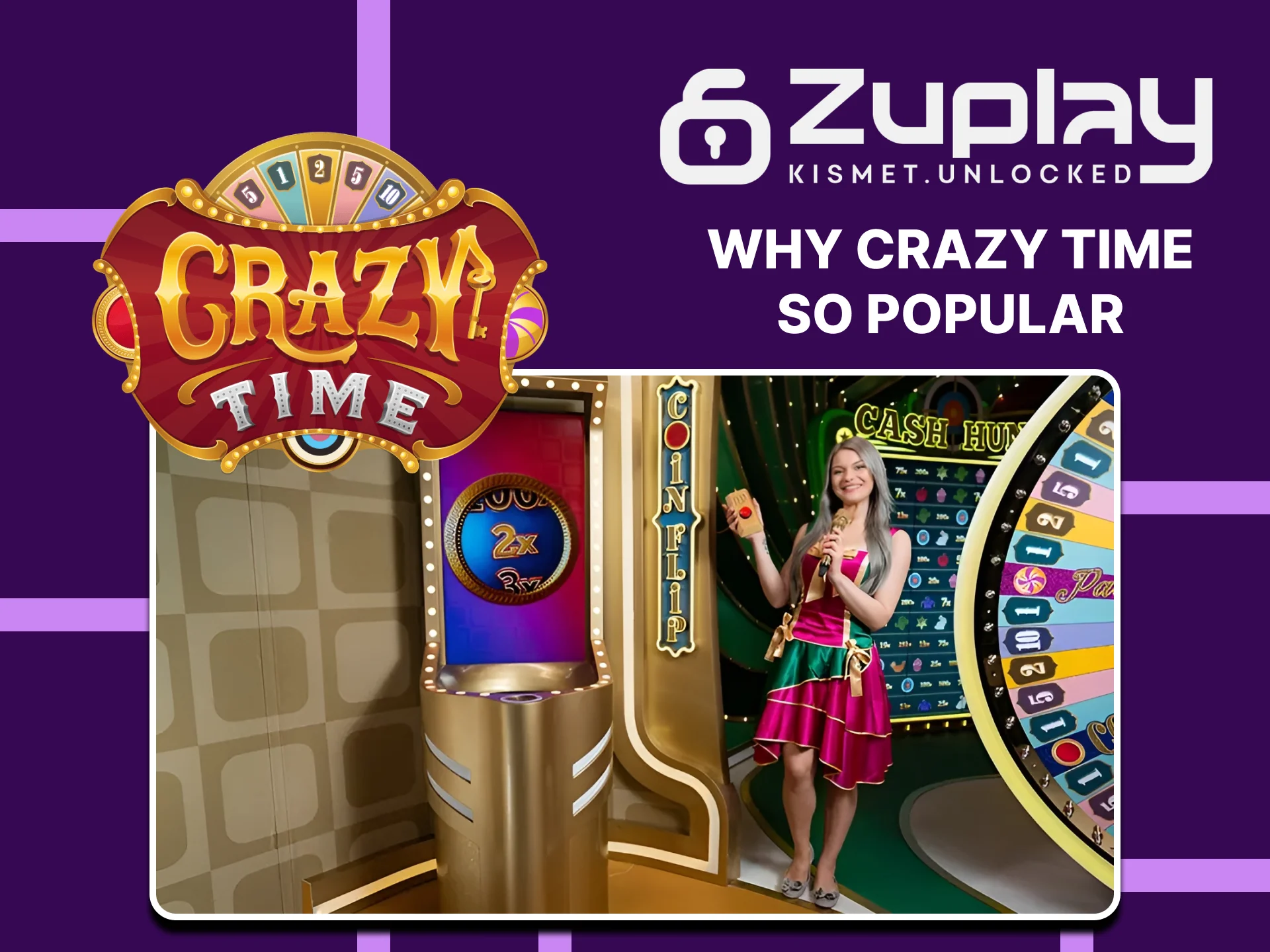 Try Crazy Time at Zuplay and see why its popular.