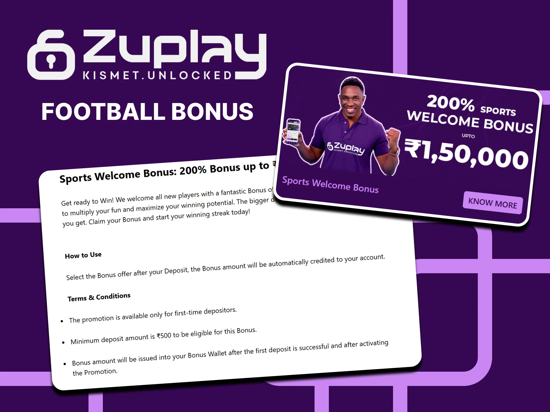 Use welcome bonuses for bigger profit at Zuplay.
